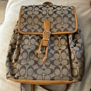 Coach midsized backpack
